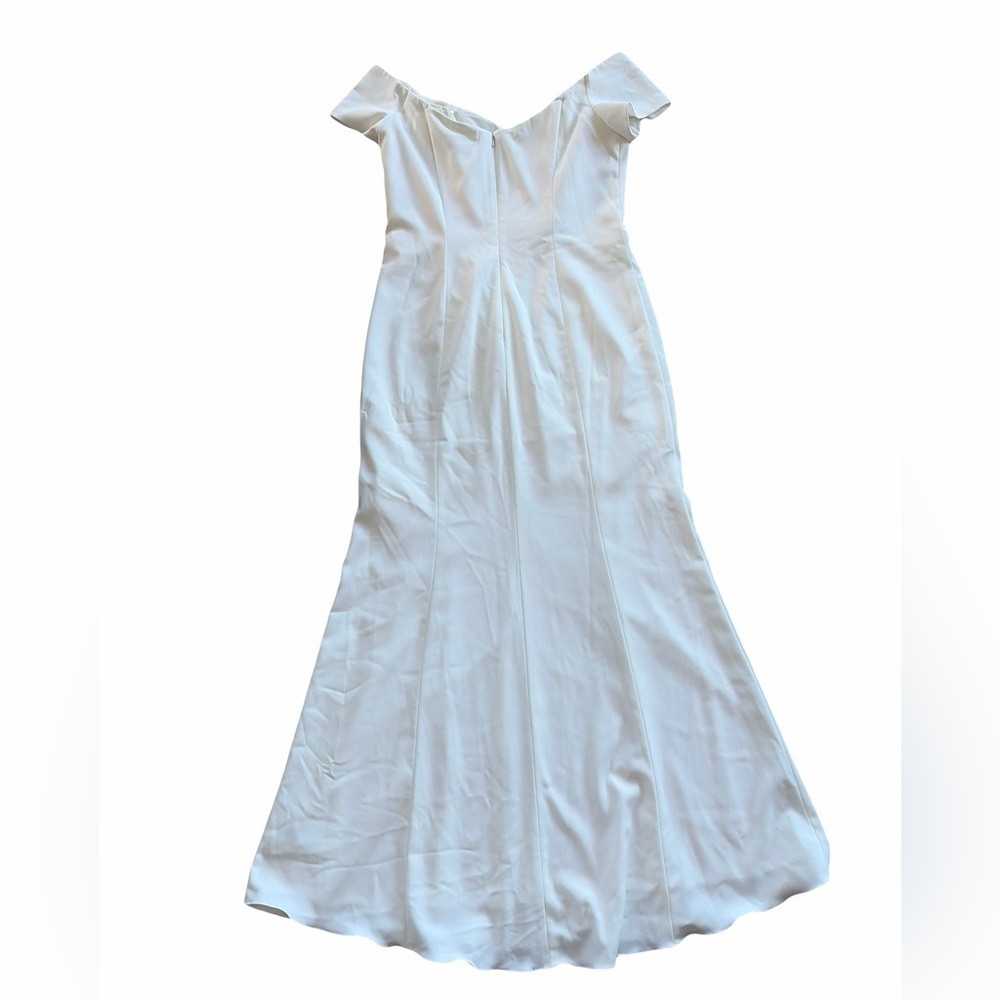 Badgley Mischka White Dress - Picture 3 of 6